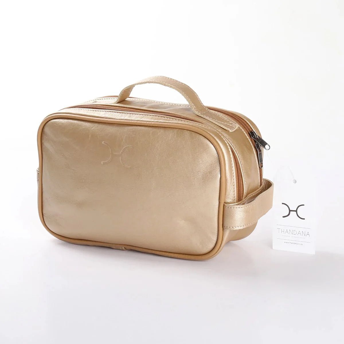 Thandana Unisex Leather Vanity Case - KaryKase