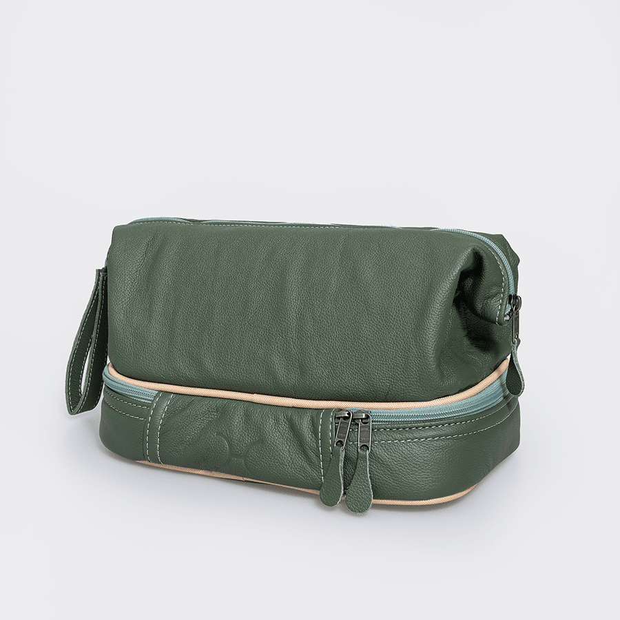 Thandana Unisex Leather Wash Bag - KaryKase