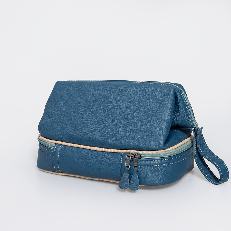 Thandana Unisex Leather Wash Bag - KaryKase