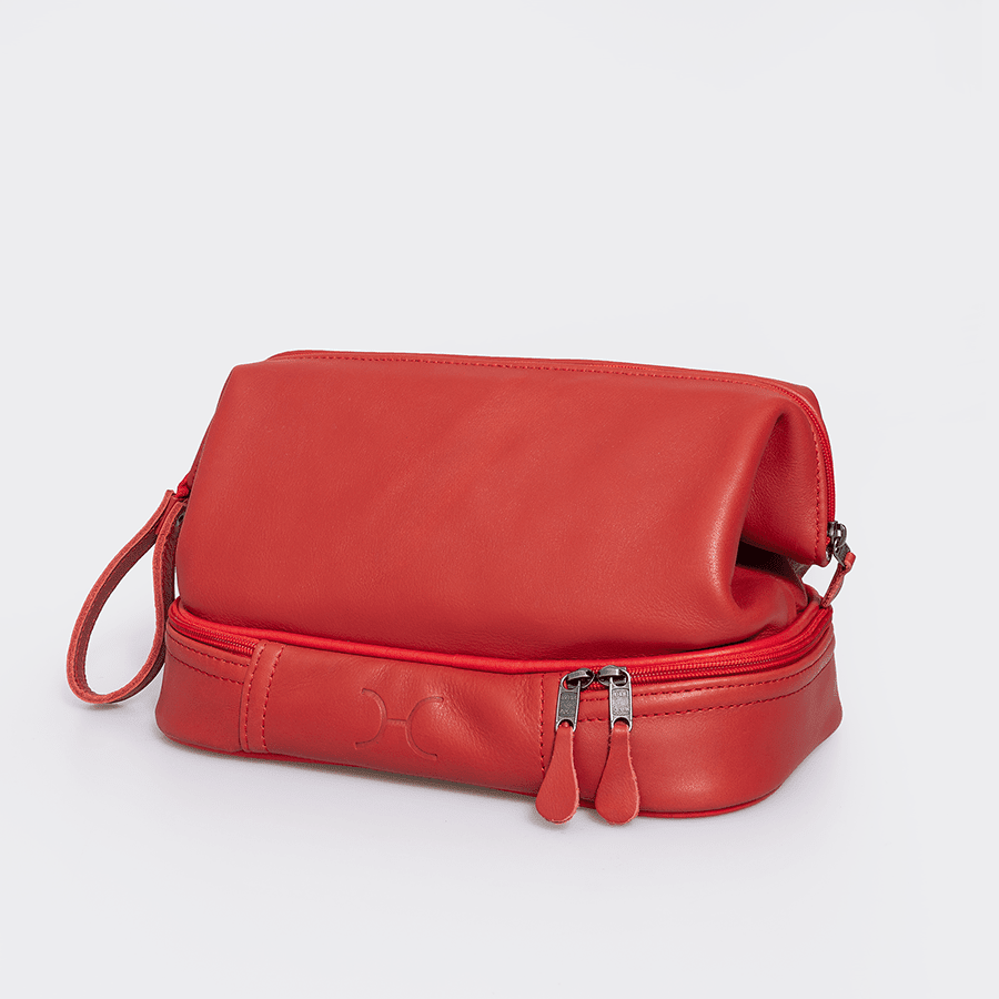 Thandana Unisex Leather Wash Bag - KaryKase