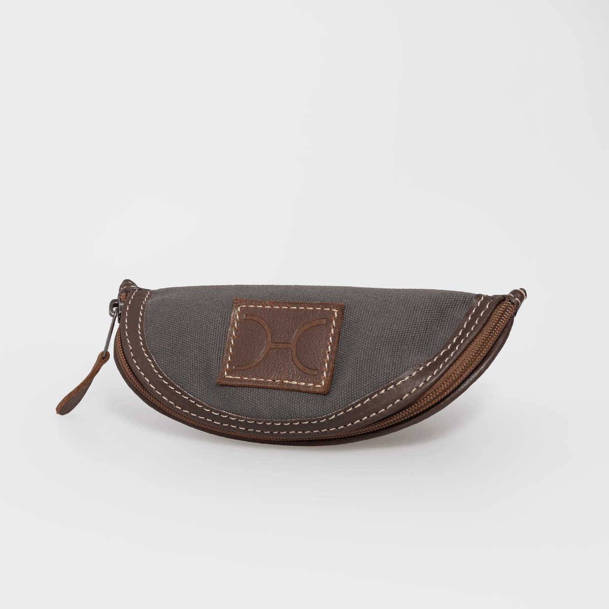 Thandana Wax Canvas & Leather Glasses Case - KaryKase