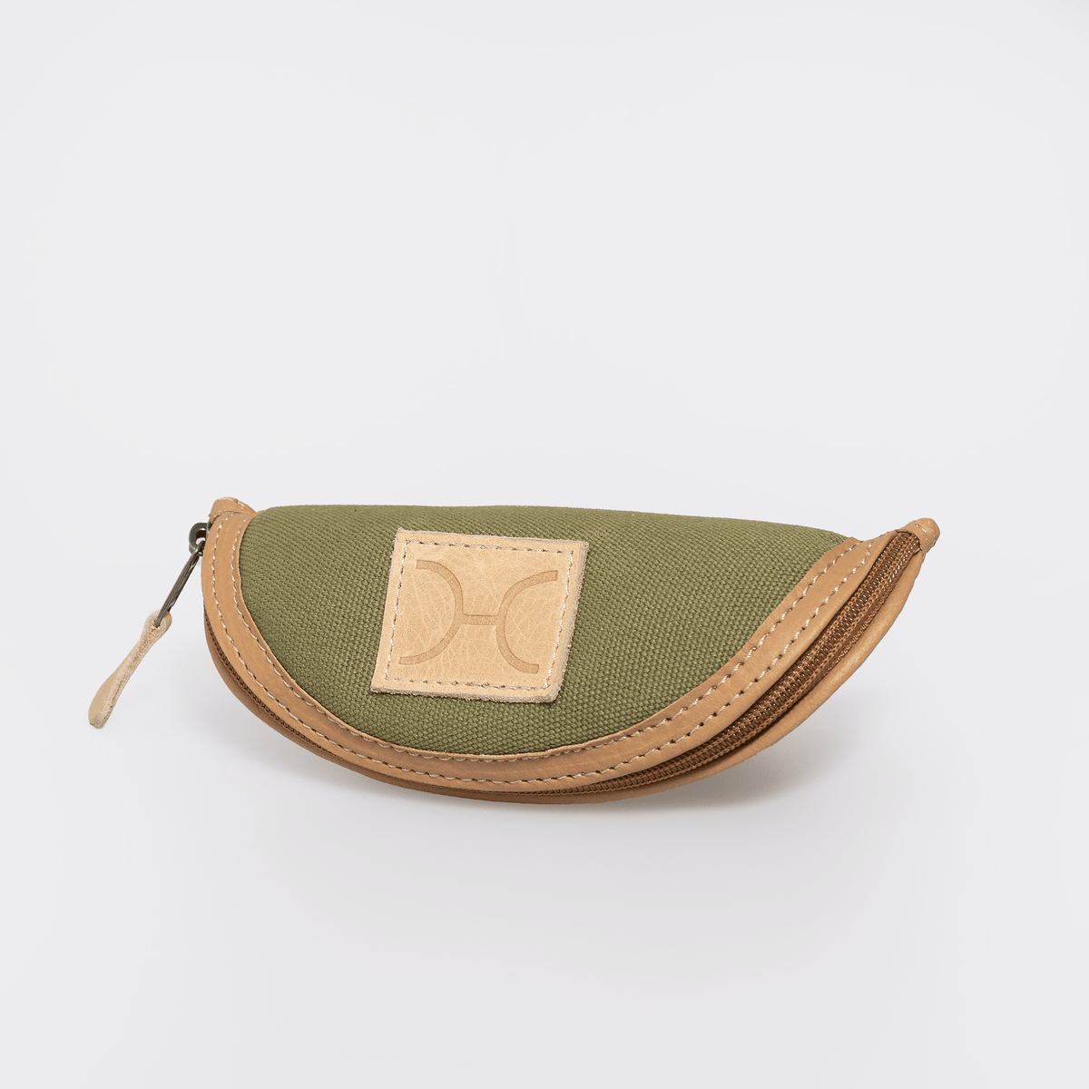 Thandana Wax Canvas & Leather Glasses Case - KaryKase