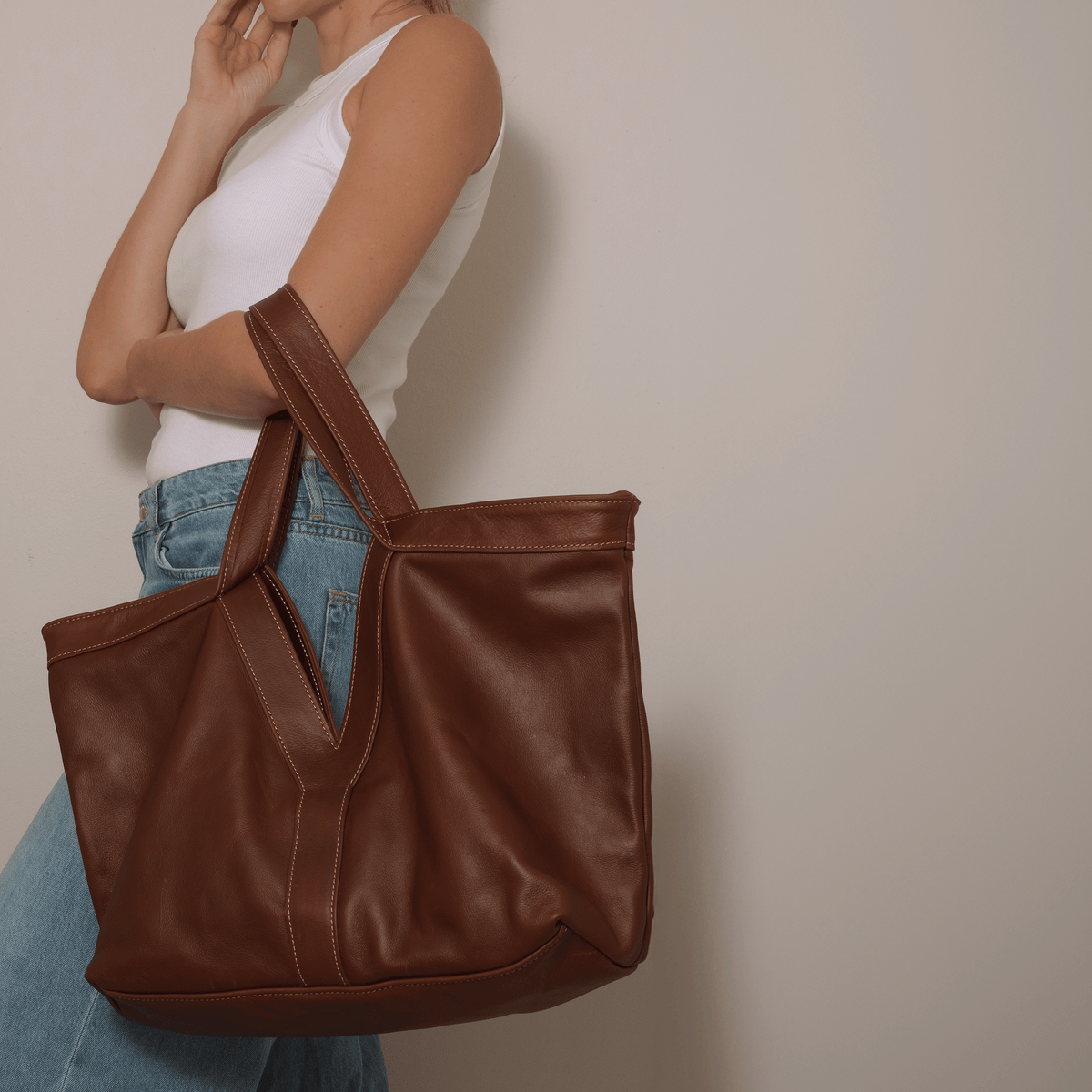 Thandana Willow Leather Handbag - KaryKase