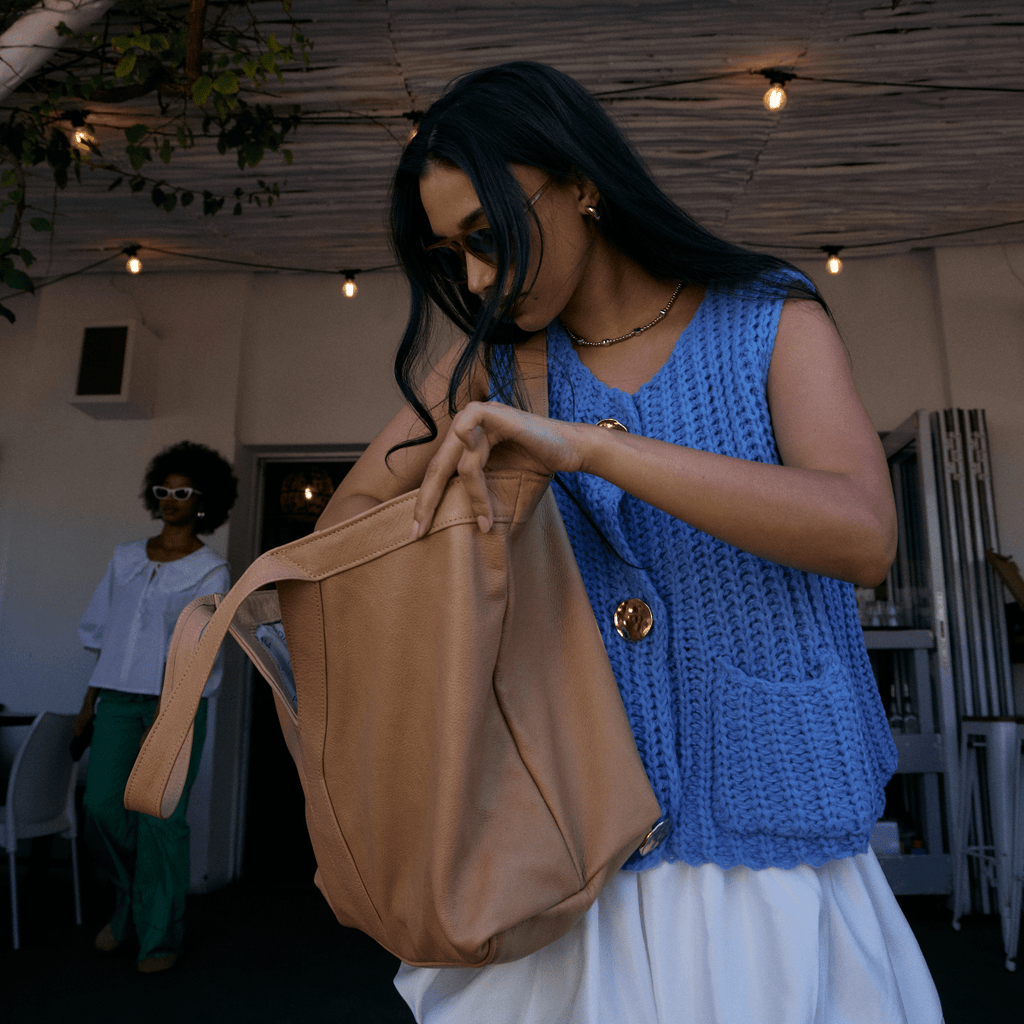 Thandana Willow Leather Handbag - KaryKase