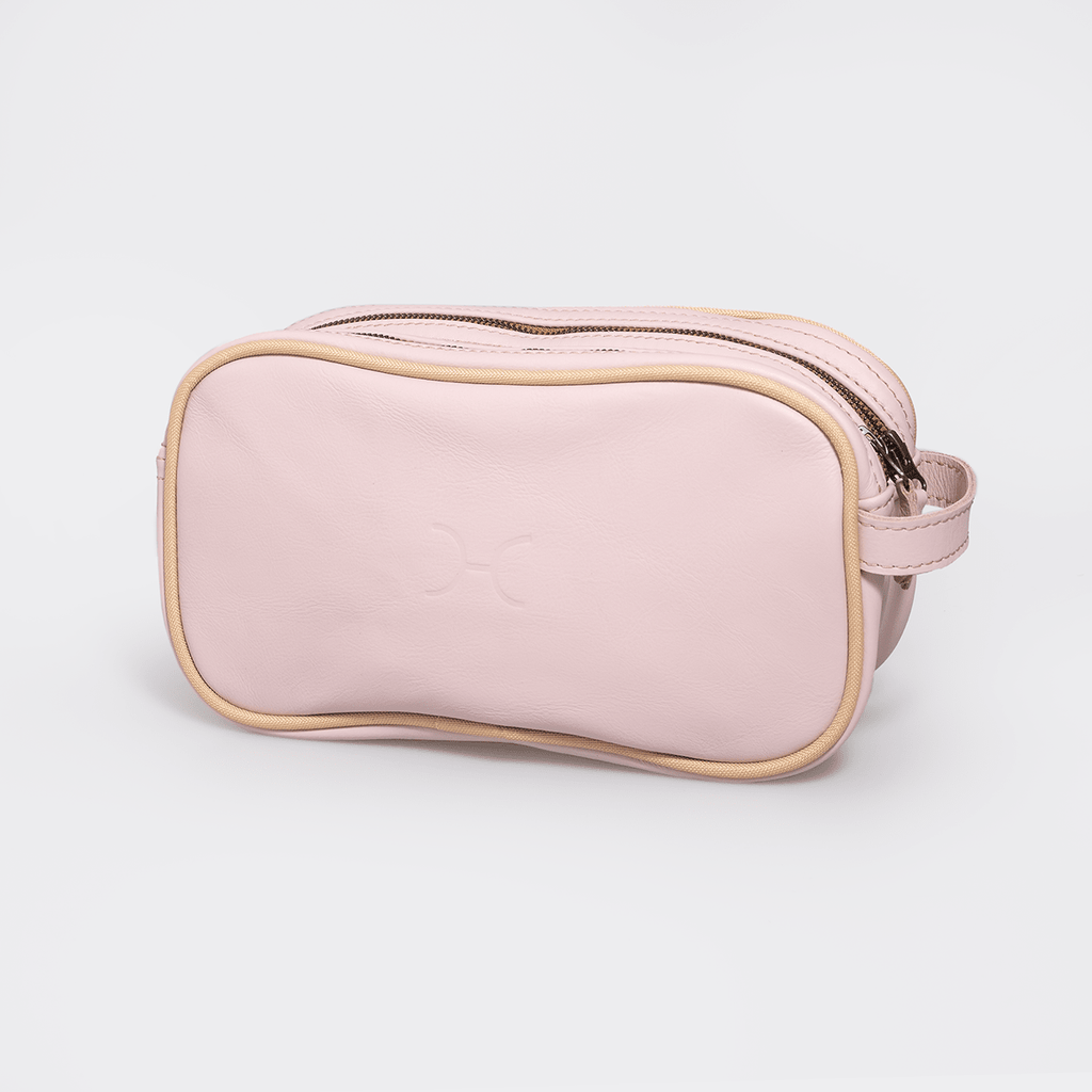 Thandana Womens Double Zip Vanity Leather Case - KaryKase
