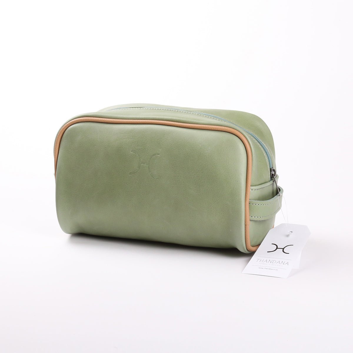 Thandana Womens Single Zip Vanity Leather Case - KaryKase