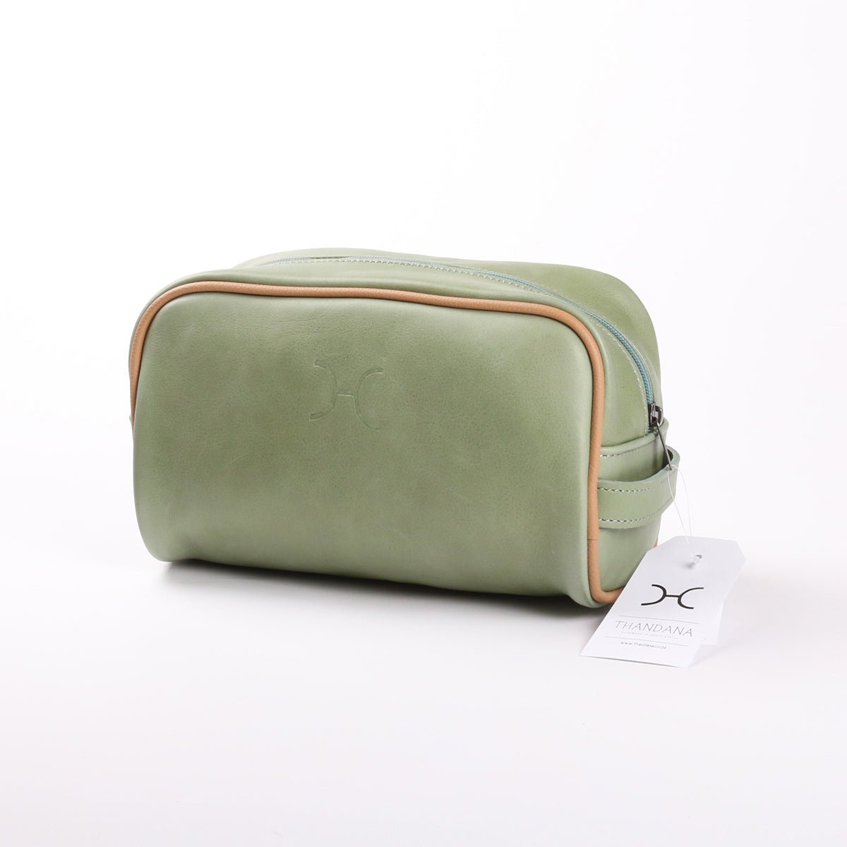 Thandana Womens Single Zip Vanity Leather Case - KaryKase