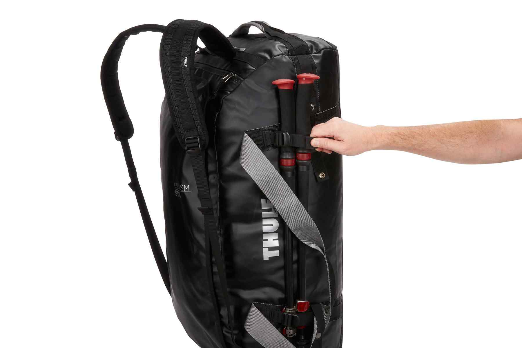 Thule Chasm 130L Duffel (XL) | Black - KaryKase