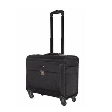 Tosca 1680D Laptop Pilot Cases with 4 wheels | Black - KaryKase