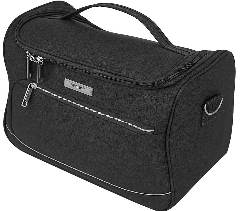 Tosca Platinum Vanity Case | Black - KaryKase