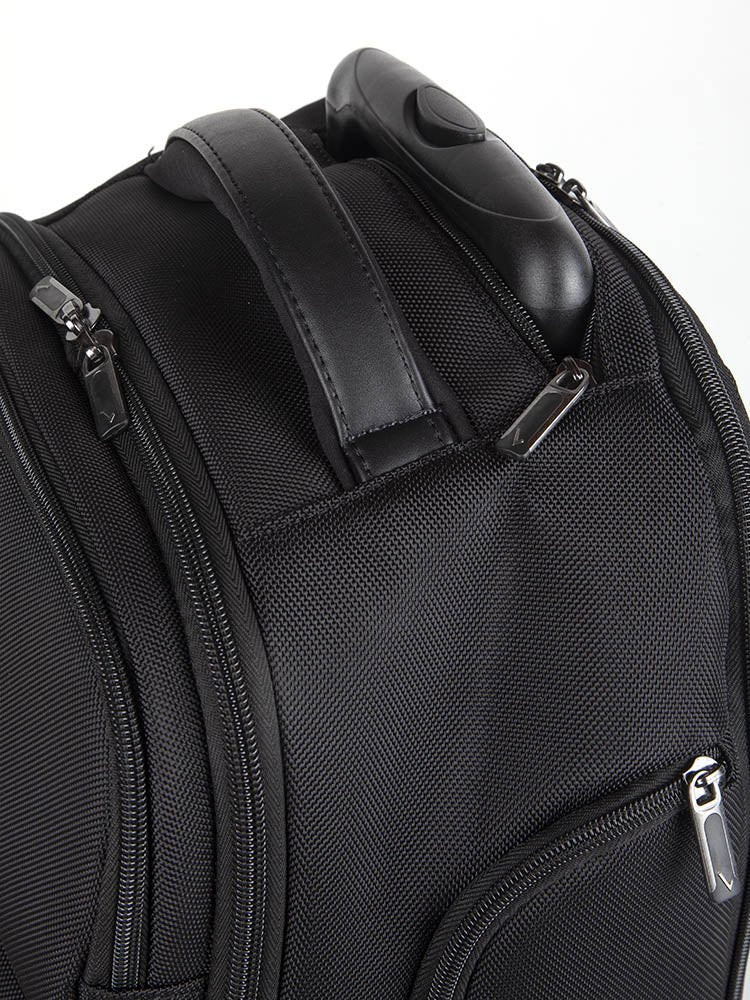 Voyager Wall Street Trolley Backpack | Black - KaryKase