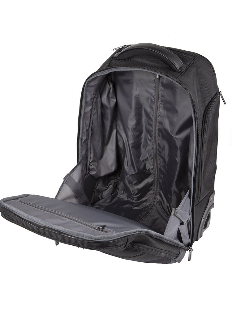 Voyager Wall Street Trolley Backpack | Black - KaryKase