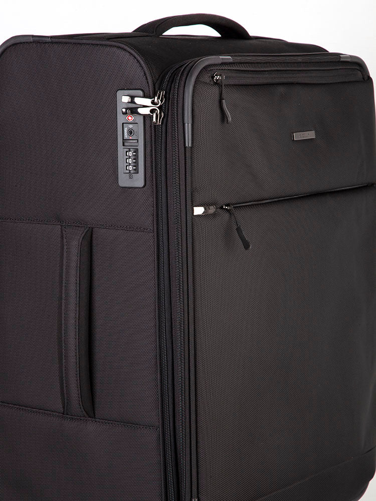 Cellini Smartcase 65cm Medium Check-In | Jet Black