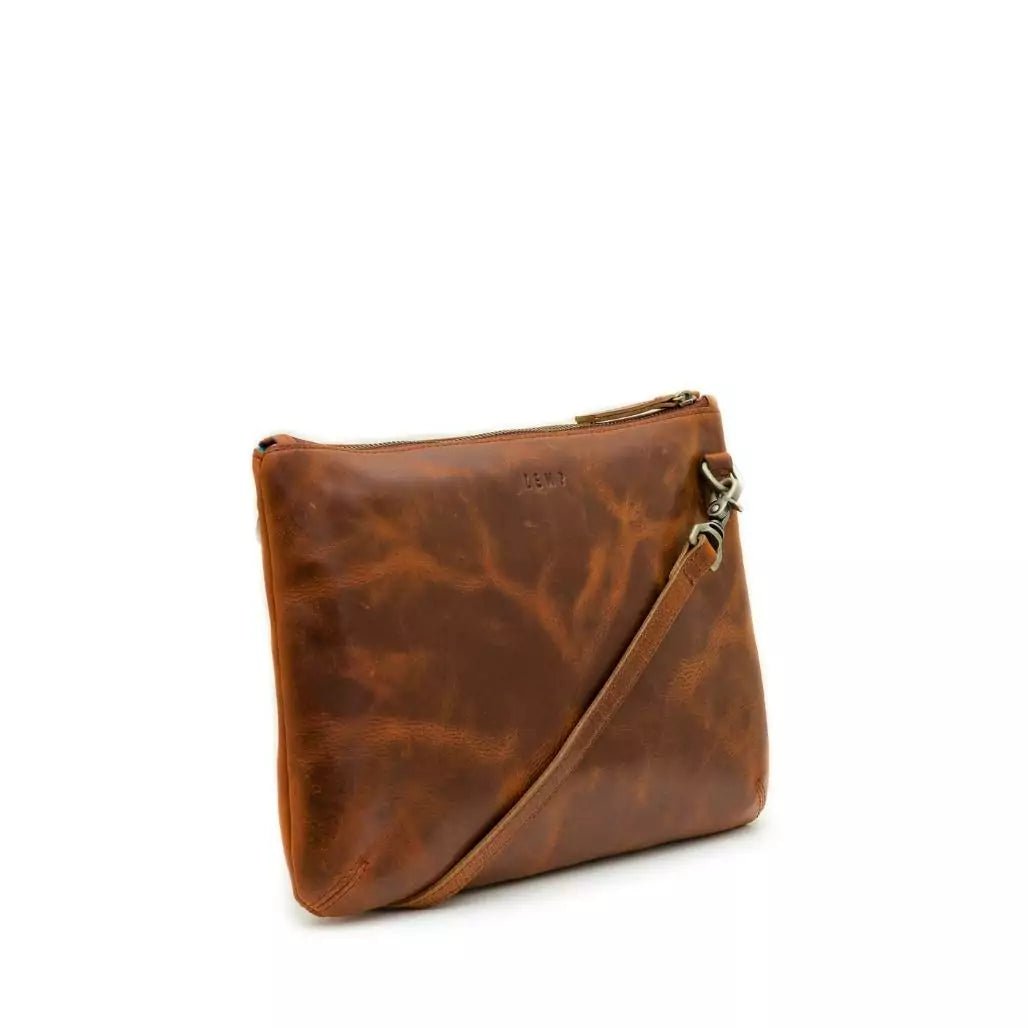 Zemp Amsterdam Sling Cross Body Bag (M) | Chestnut - KaryKase