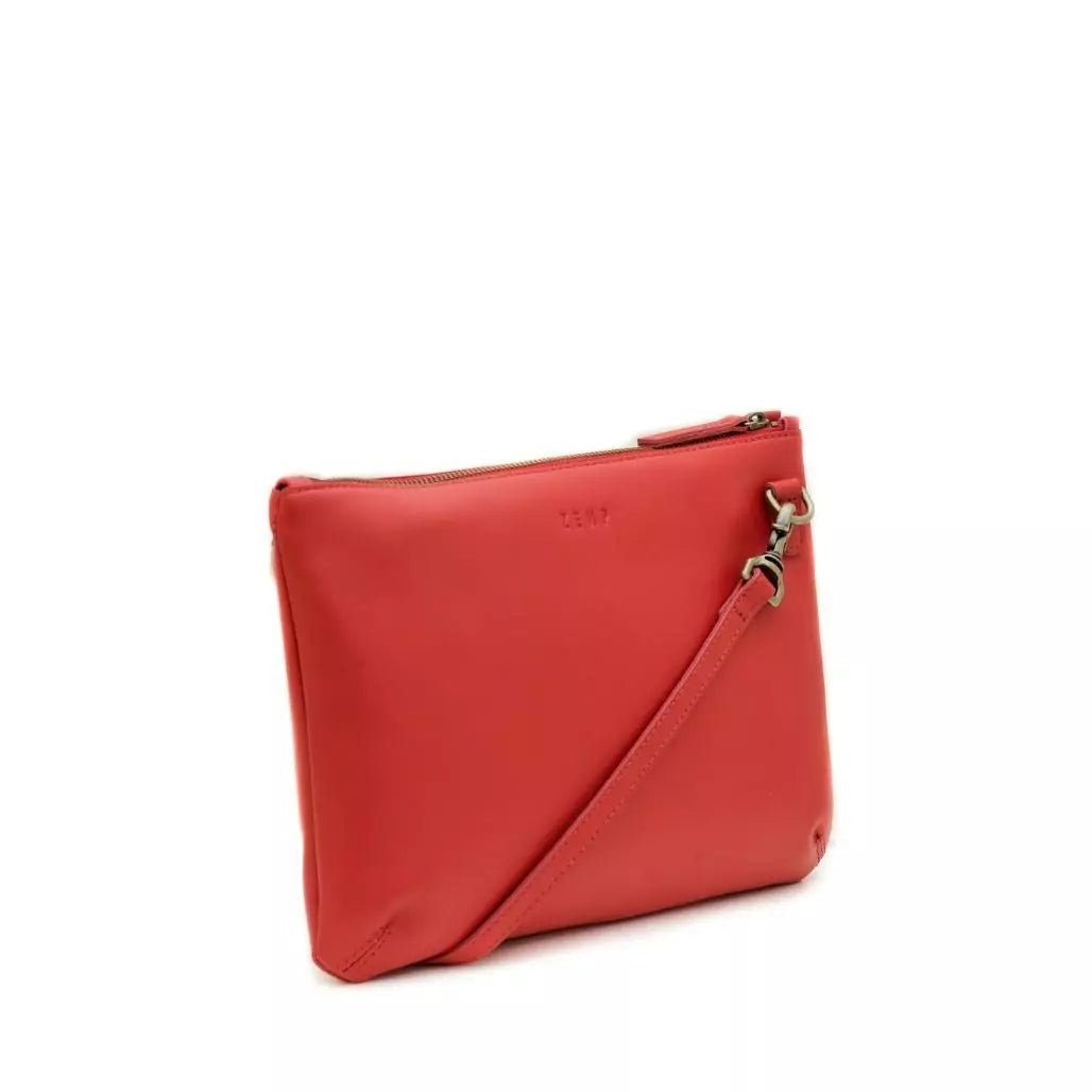 Zemp Amsterdam Sling Cross Body Bag (M) | Coral - KaryKase