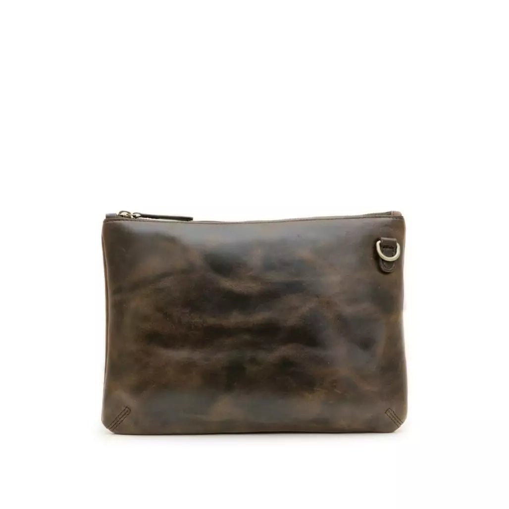 Zemp Amsterdam Sling Cross Body Bag (M) | Waxy Brown - KaryKase