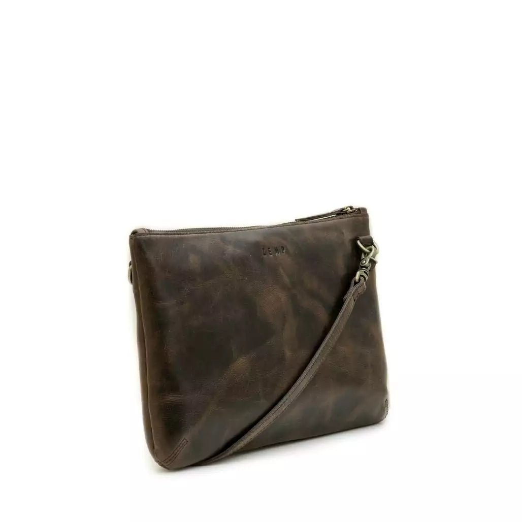 Zemp Amsterdam Sling Cross Body Bag (M) | Waxy Brown - KaryKase