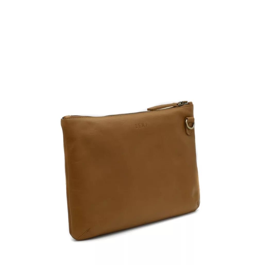 Zemp Amsterdam Sling Cross Body Bag (M) | Waxy Caramel - KaryKase