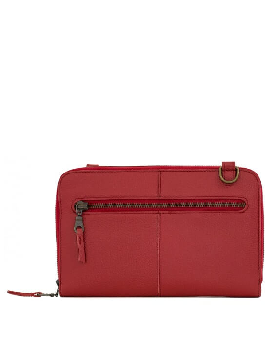 Zemp Ayo Ladies Slingbag And Purse Hybrid | Red - KaryKase