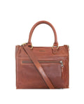 Zemp Bastille Grab and Go Handbag | Chestnut - KaryKase