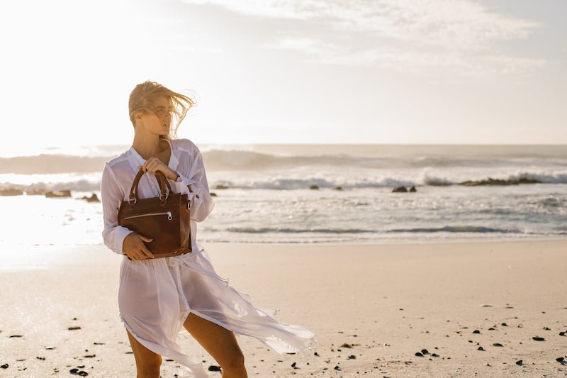 Zemp Bastille Grab and Go Handbag | Waxy Tan - KaryKase