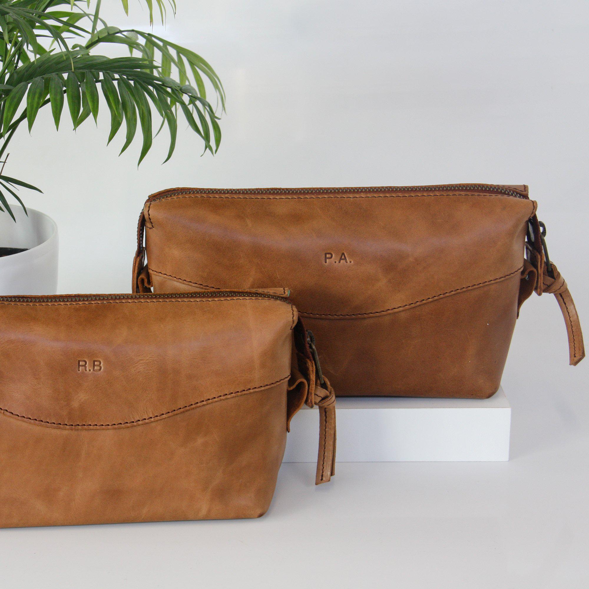 Zemp Bravo Toiletry Bag | Chestnut - KaryKase