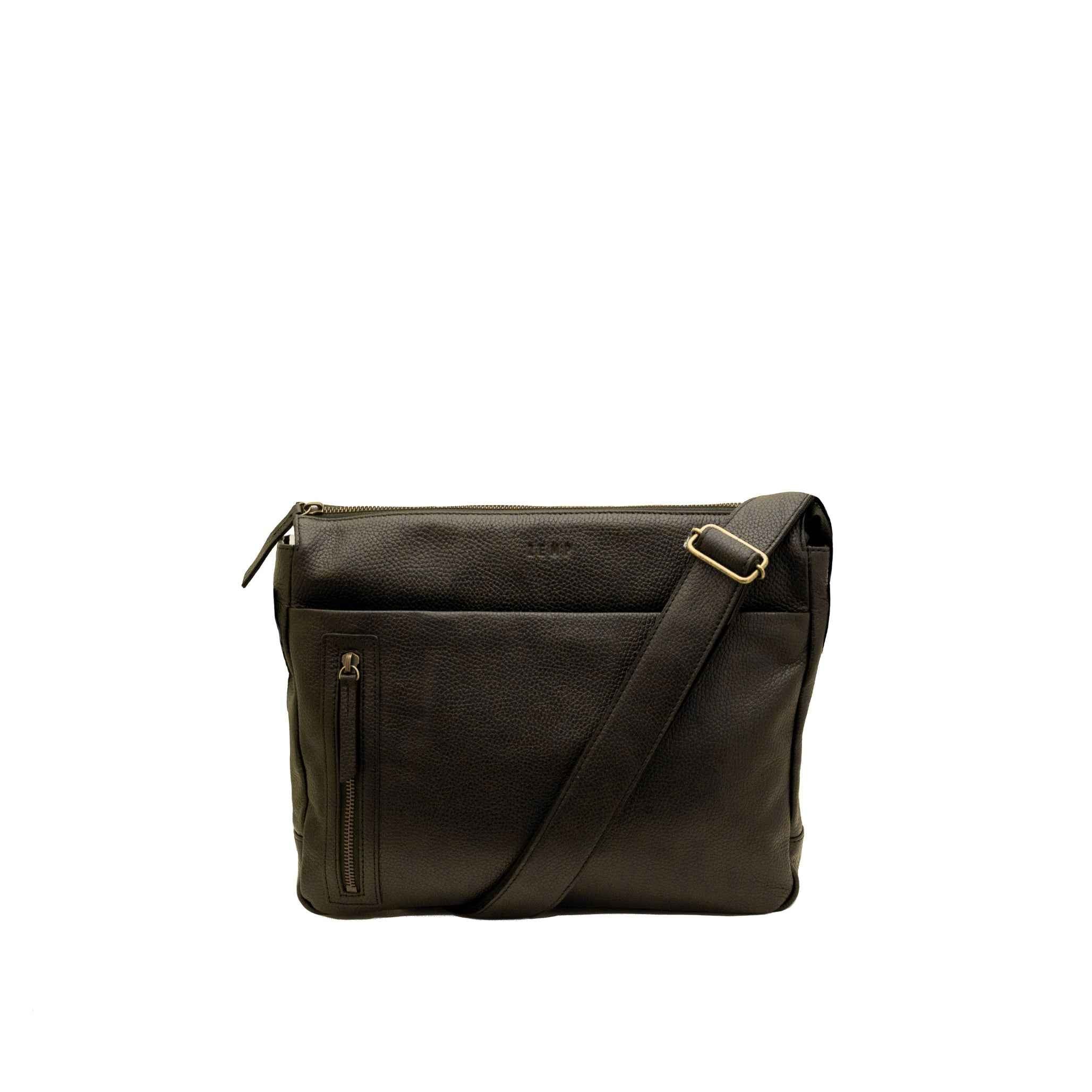 Zemp Brighton Cross Body Satchel - Black
