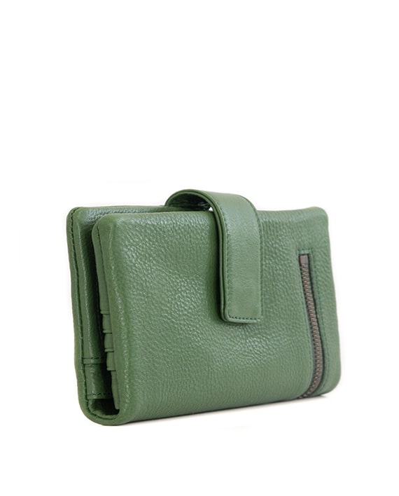 Zemp Carlene 15 CC Wallet | Forest Green - KaryKase