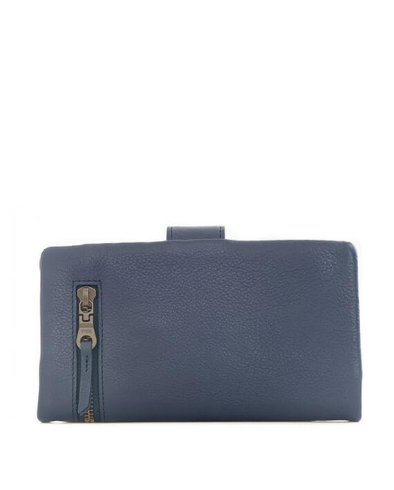 Zemp Carlene 15 CC Wallet | Navy Blue - KaryKase