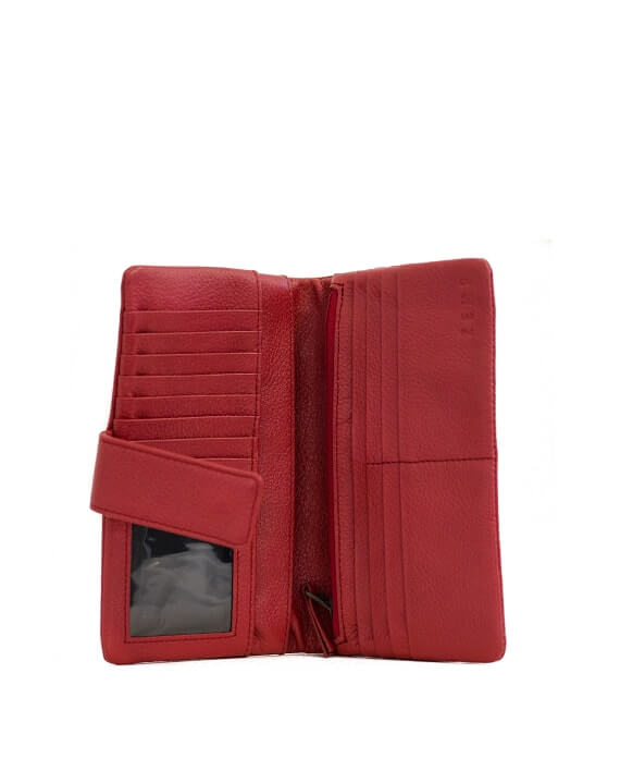 Zemp Carlene 15 CC Wallet | Red - KaryKase