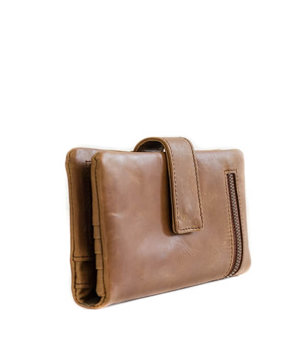 Zemp Carlene 15 CC Wallet | Waxy Tan - KaryKase