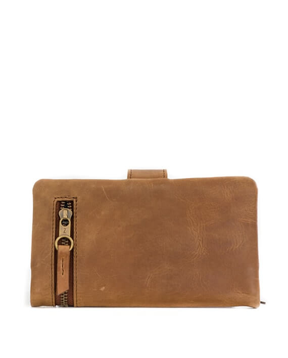 Zemp Carlene 15 CC Wallet | Waxy Tan - KaryKase