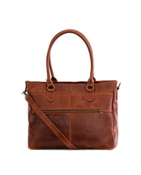 Zemp Casablanca 13” Tote | Chestnut - KaryKase