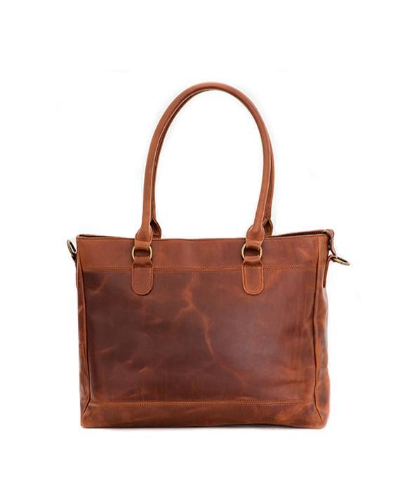 Zemp Casablanca 13” Tote | Chestnut - KaryKase