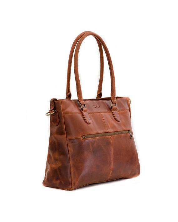 Zemp Casablanca 13” Tote | Chestnut - KaryKase