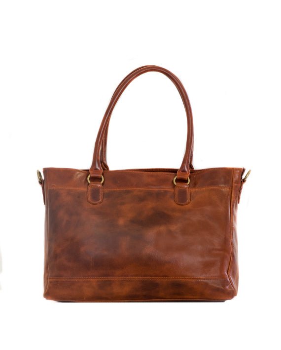 Zemp Casablanca 15” Tote | Chestnut - KaryKase