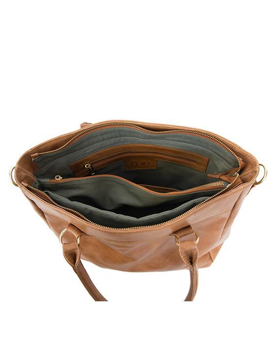 Zemp Casablanca 15” Tote | Waxy Tan - KaryKase