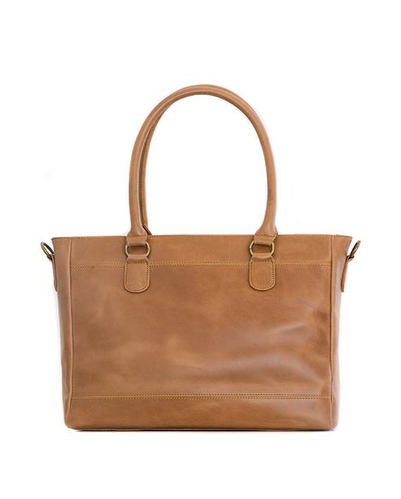 Zemp Casablanca 15” Tote | Waxy Tan - KaryKase