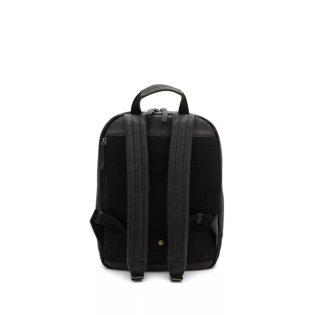 Zemp Charles Leather Backpack (S) | Black - KaryKase