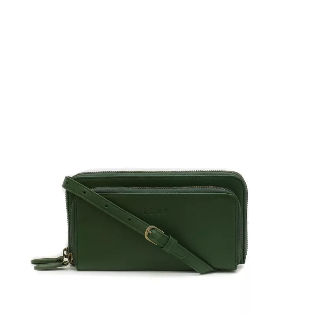 Zemp Cherry Wallet | Forest Green - KaryKase