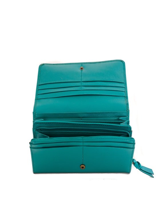 Zemp Claire 10 CC Wallet - Purse | Ocean Blue - KaryKase