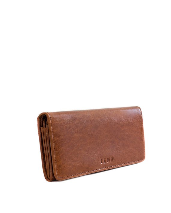 Zemp Claire 10 CC Wallet - Purse | Toffee Tan - KaryKase