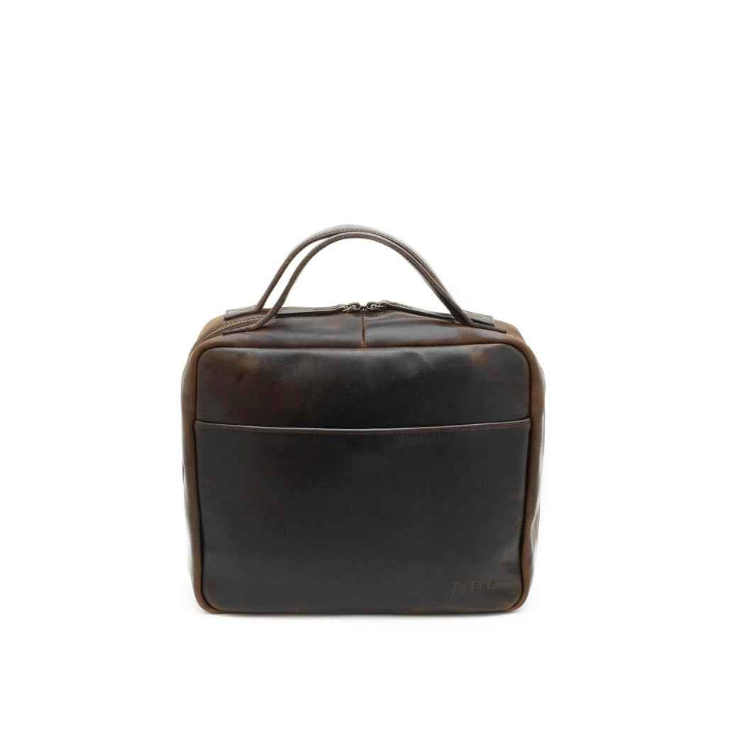 Zemp Echo Toiletry Bag - Waxy Brown