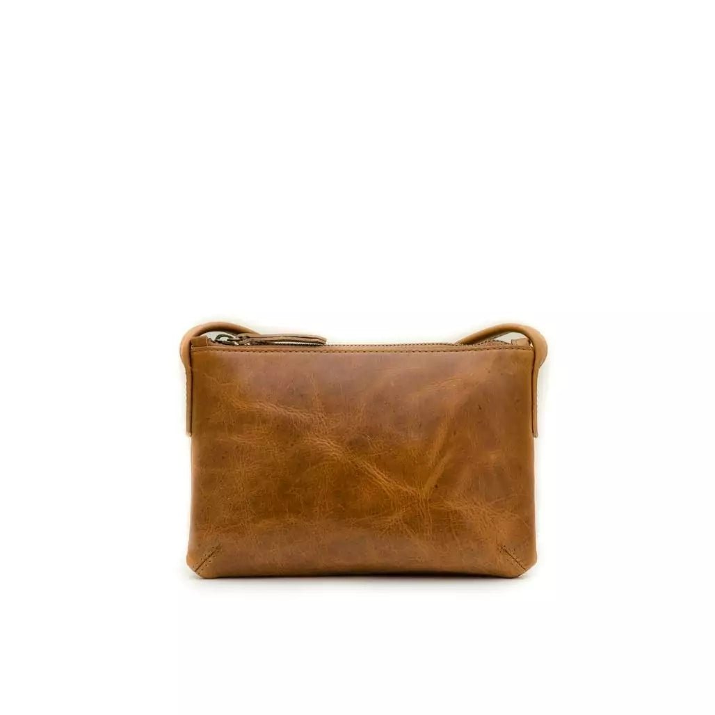 Zemp Harlem Sling Cross Body Bag | Waxy Tan - KaryKase