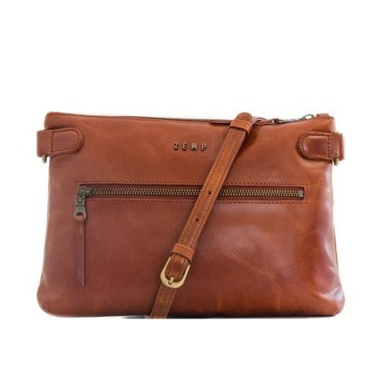 Zemp Ibiza Cross Body Bag | Chestnut - KaryKase