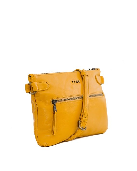 Zemp Ibiza Cross Body Bag | Yellow - KaryKase