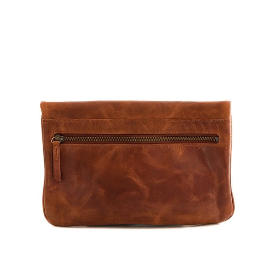 Zemp Kuala Lumpur Medium Cross Body Bag | Chestnut - KaryKase