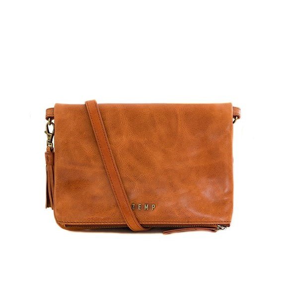 Zemp Kuala Lumpur Small Cross Body Bag | Chestnut - KaryKase