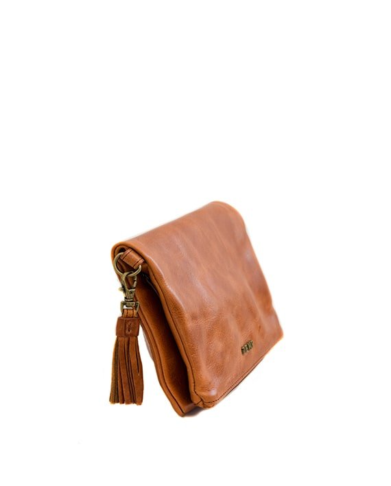 Zemp Kuala Lumpur Small Cross Body Bag | Chestnut - KaryKase
