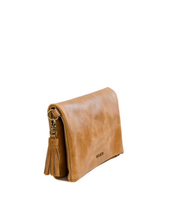 Zemp Kuala Lumpur Small Cross Body Bag | Waxy Tan - KaryKase